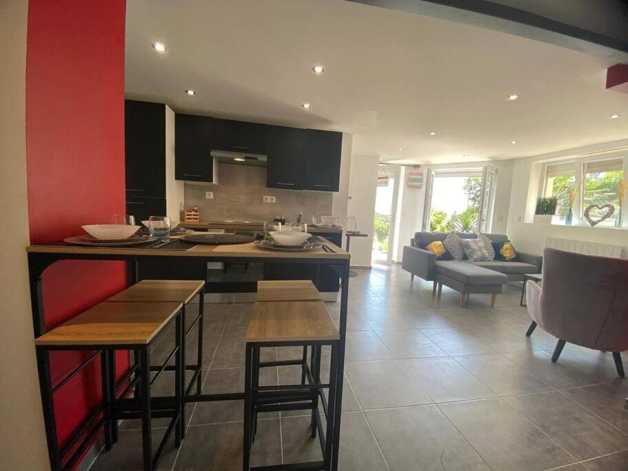 Apartament Le Jardin Suspendu Rillieux-la-Pape Zewnętrze zdjęcie